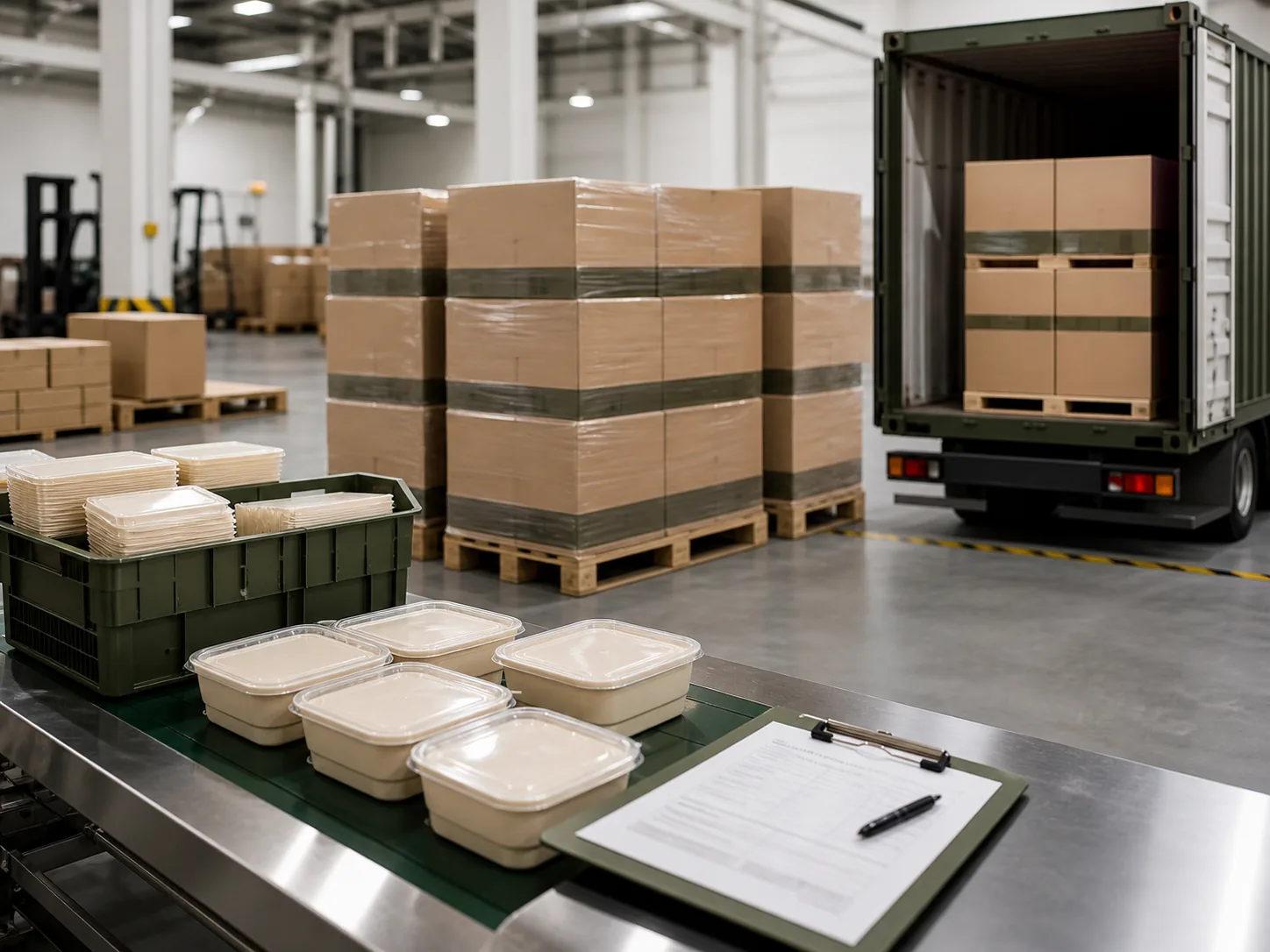 Factory and export process 4