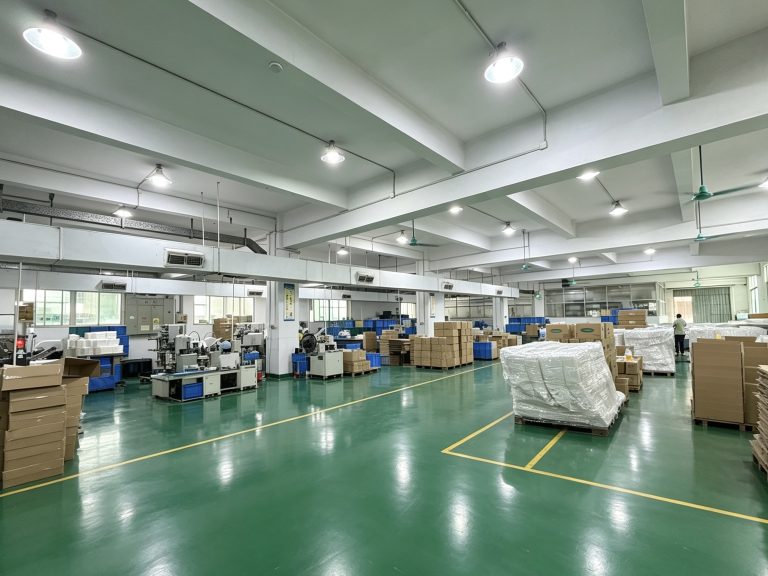 Active production and packing floor at the affiliated factory