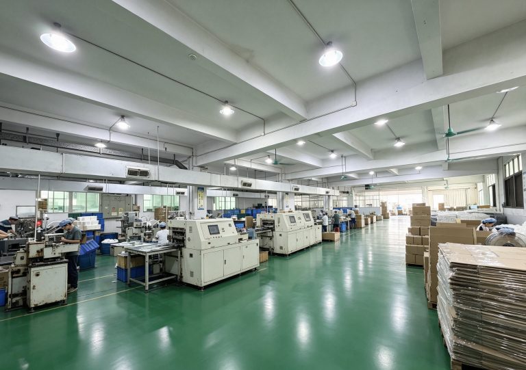 Clean JR DELIPACK affiliated factory production floor overview