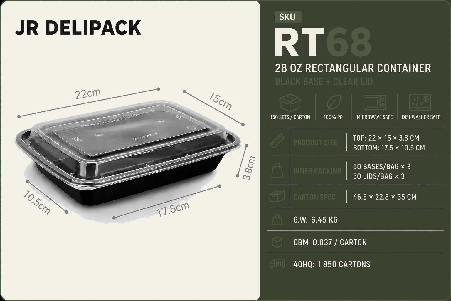 JR DELIPACK product reference