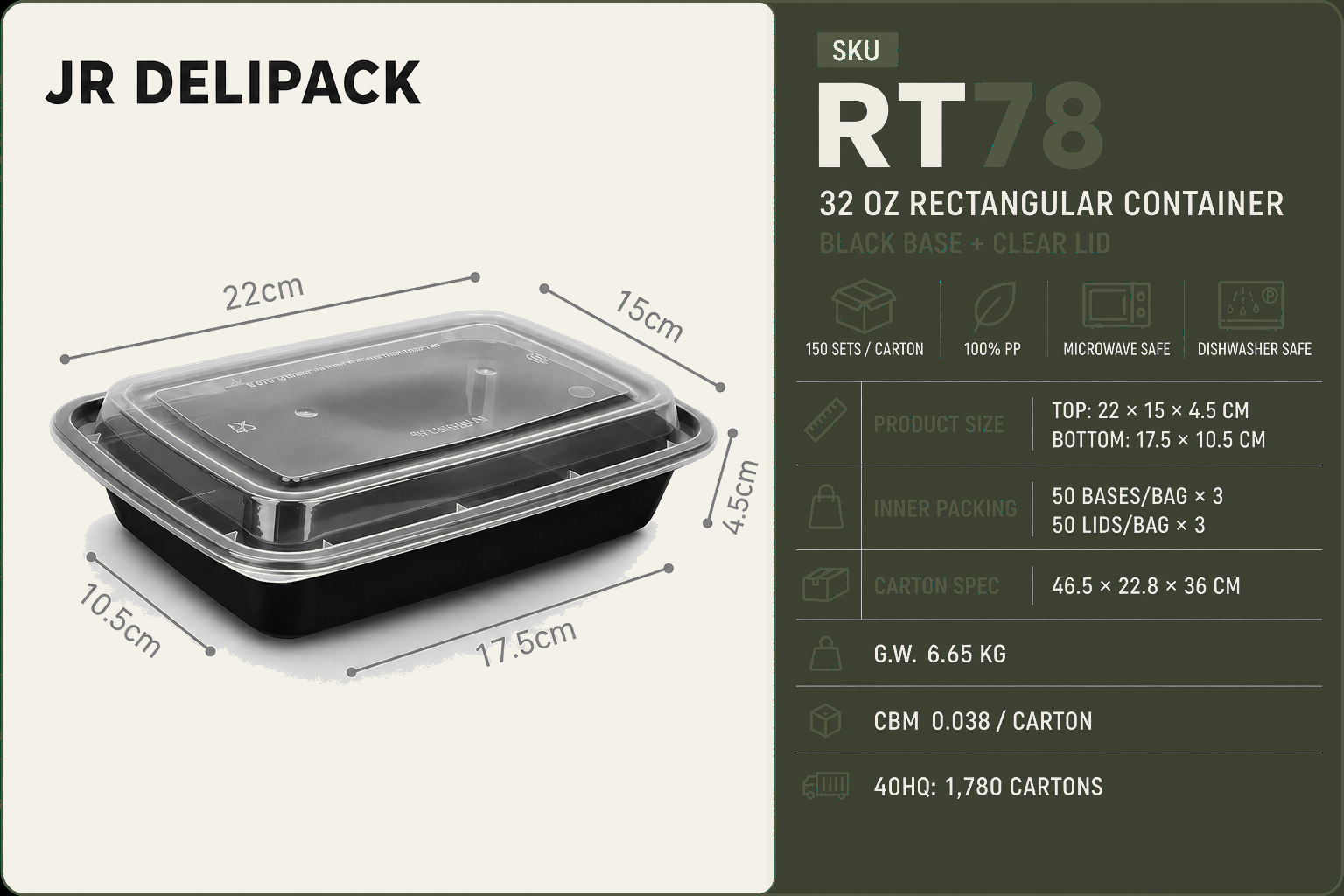 JR DELIPACK product reference
