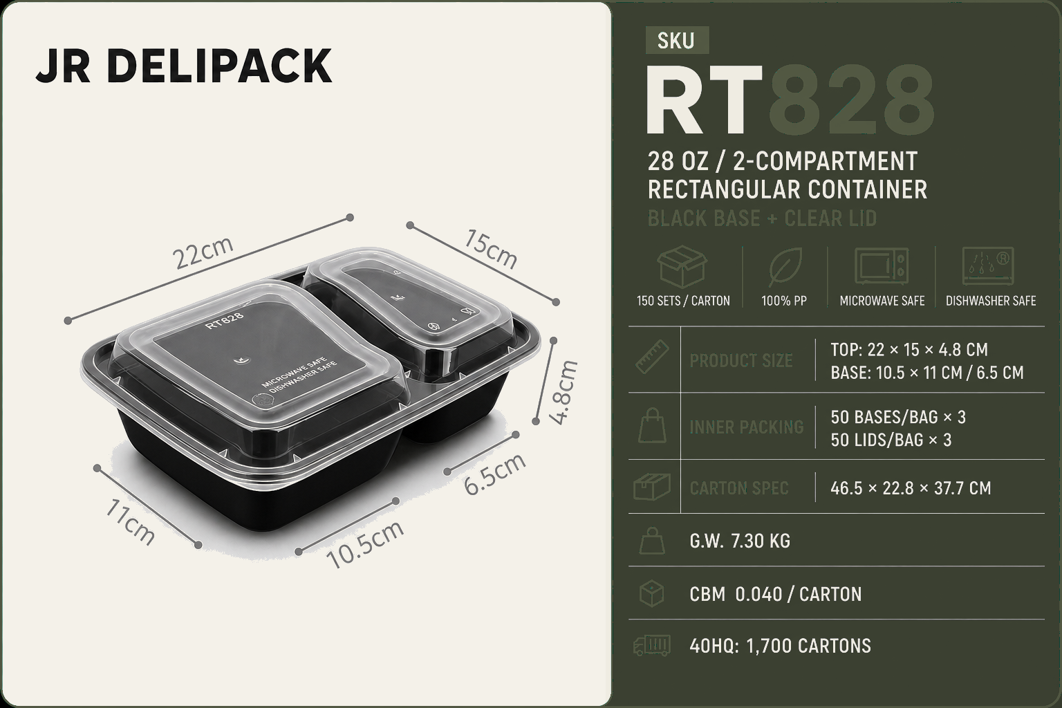JR DELIPACK product reference