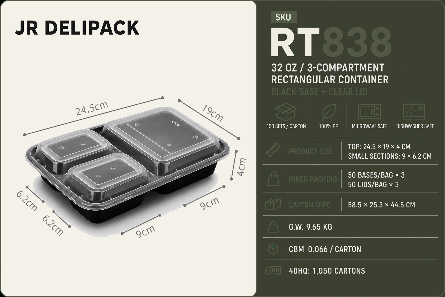 JR DELIPACK product reference